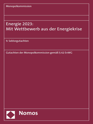 cover image of Energie 2023